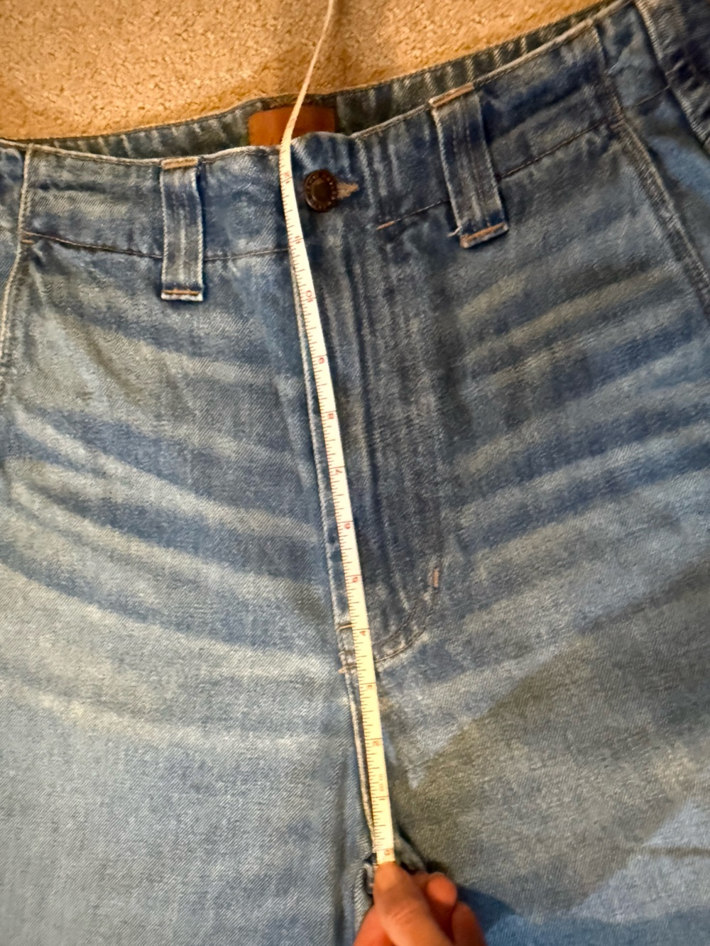Jamie Haller Off Duty, Distressed Indigo, 27 - Picture 7 of 8